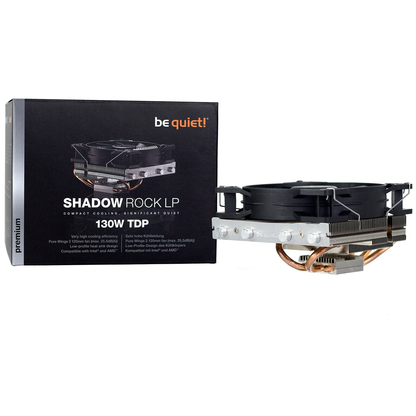 be quiet! Shadow Rock LP Fan CPU Cooler