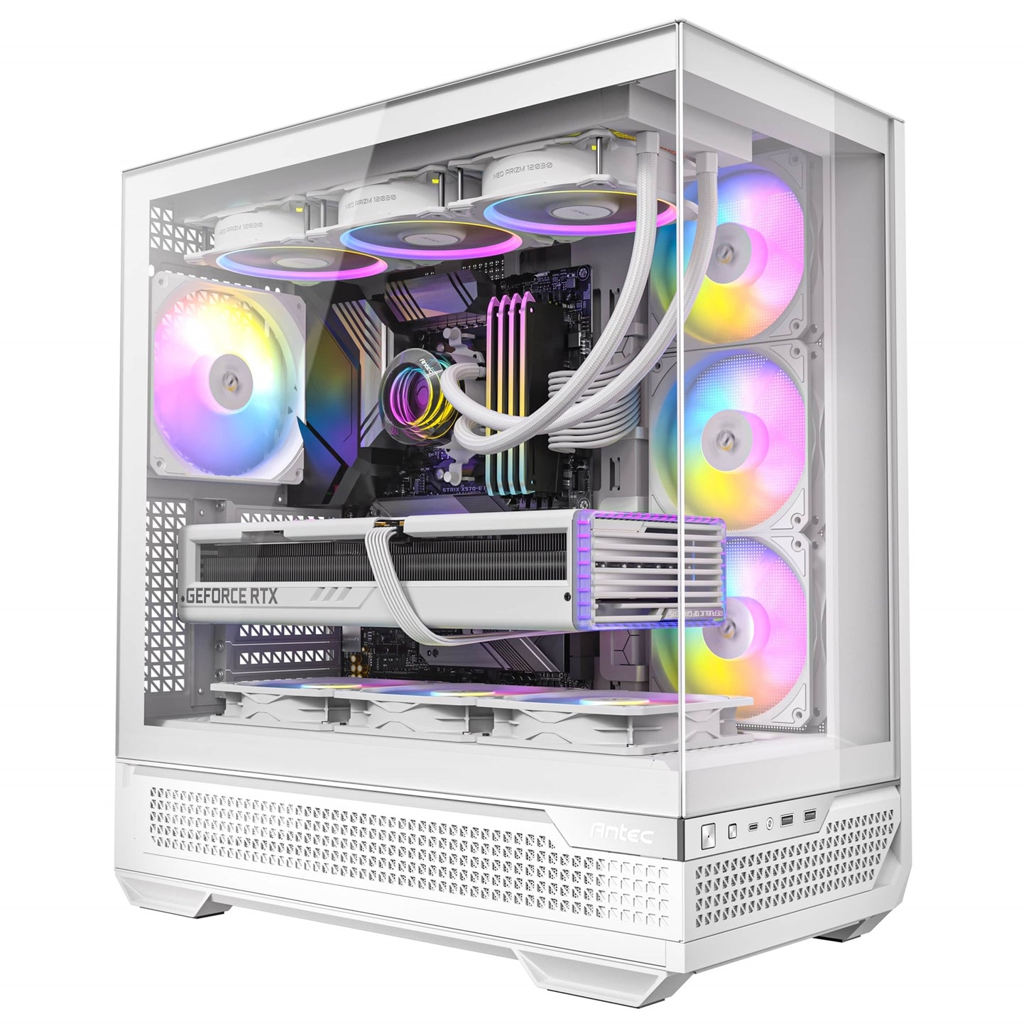 Antec C7 ARGB ATX White Gaming Case