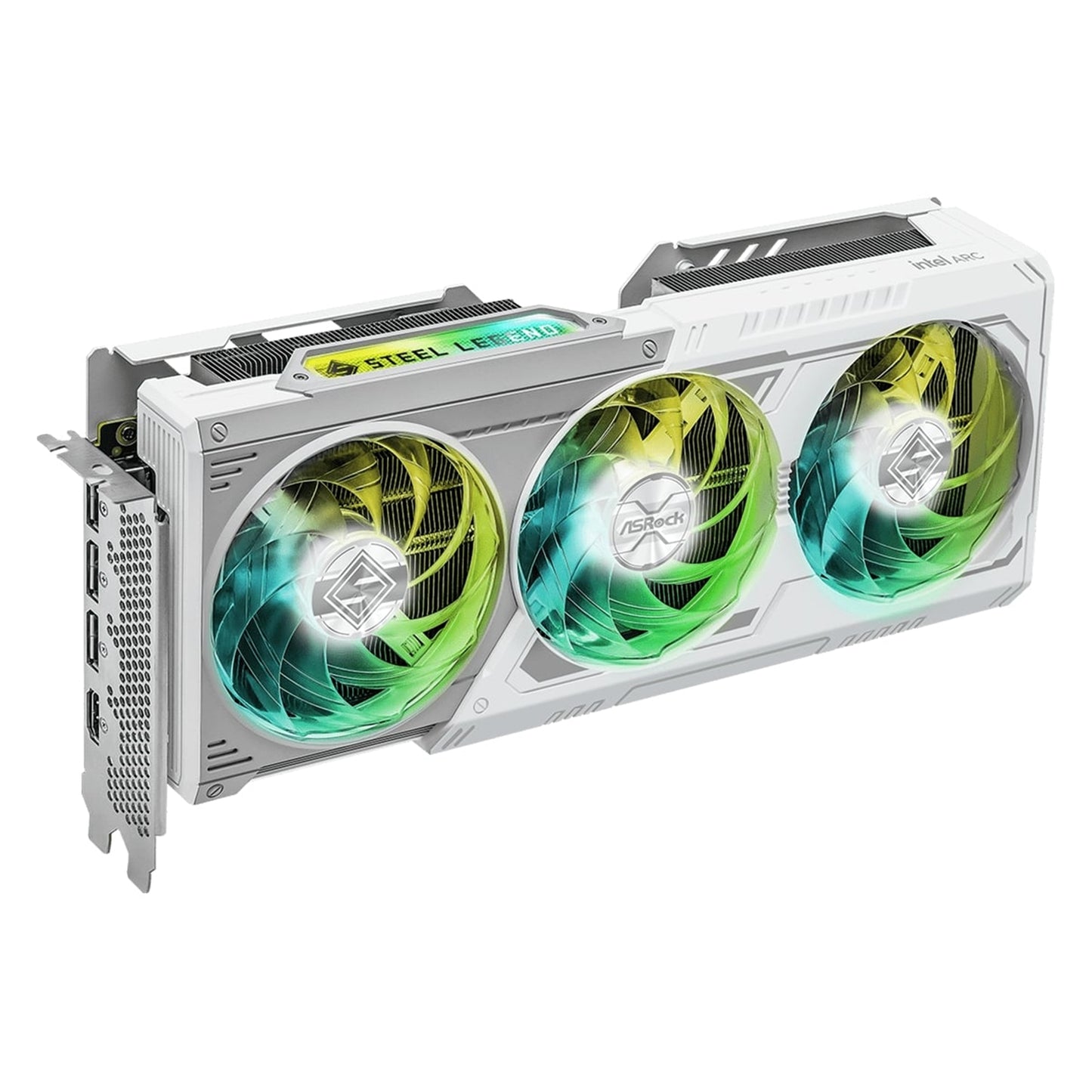 ASRock Intel Arc B580 Steel Legend 12GB OC Graphics Card