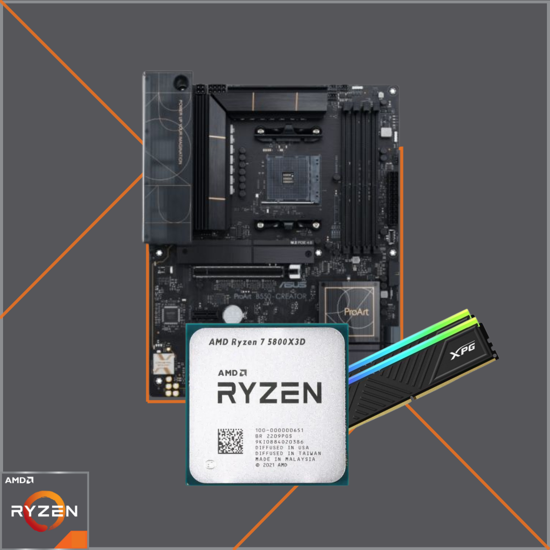 AMD Ryzen 7 5800X3D Bundle