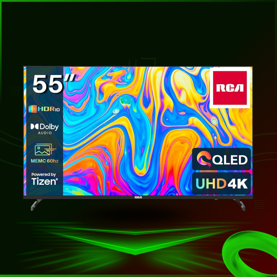 RCA 55" 4K UHD QLED Tizen Smart TV