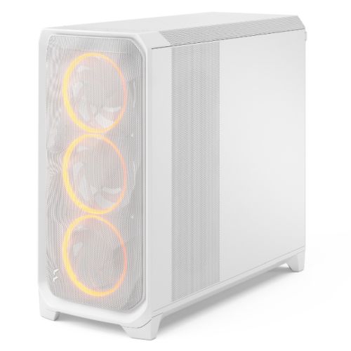 Fractal Design Meshify 3 XL (White RGB TG Clear) Case