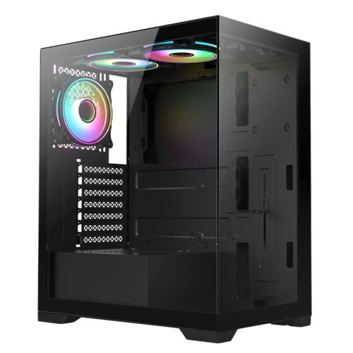 Vida Vetro Black ARGB Gaming Case