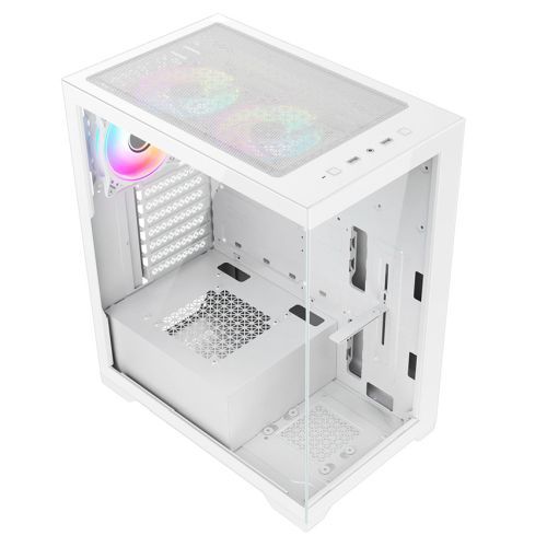 Vida Vetro White ARGB Gaming Case