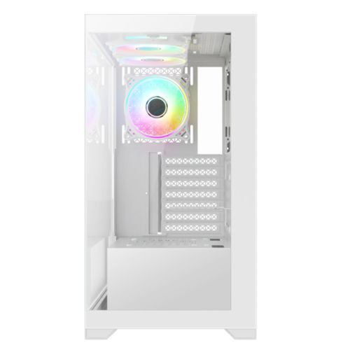 Vida Vetro White ARGB Gaming Case