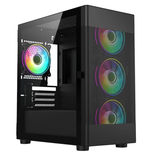 Vida Zephyr Black ARGB Gaming Case