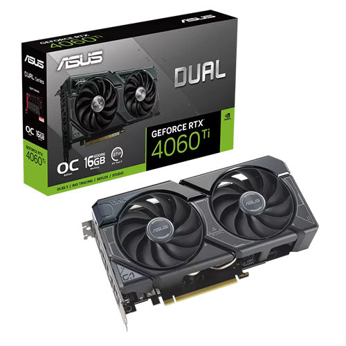 Asus DUAL RTX 4060 Ti 16GB DDR6 OC Graphics Card