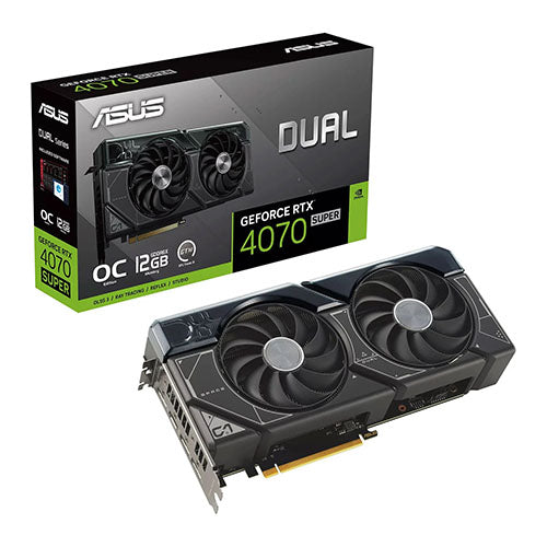 Asus Dual RTX 4070 SUPER OC 12GB DDR6X Graphics Card