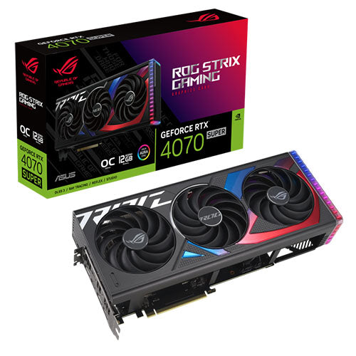 Asus ROG STRIX RTX 4070 SUPER OC 12GB DDR6X Graphics Card