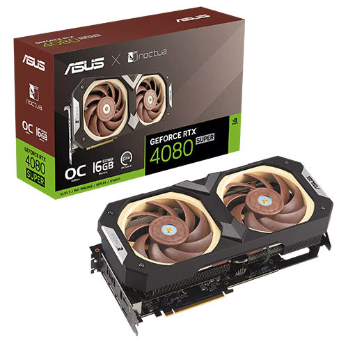 Asus RTX 4080 SUPER Noctua OC Edition 16GB DDR6X Graphics Card