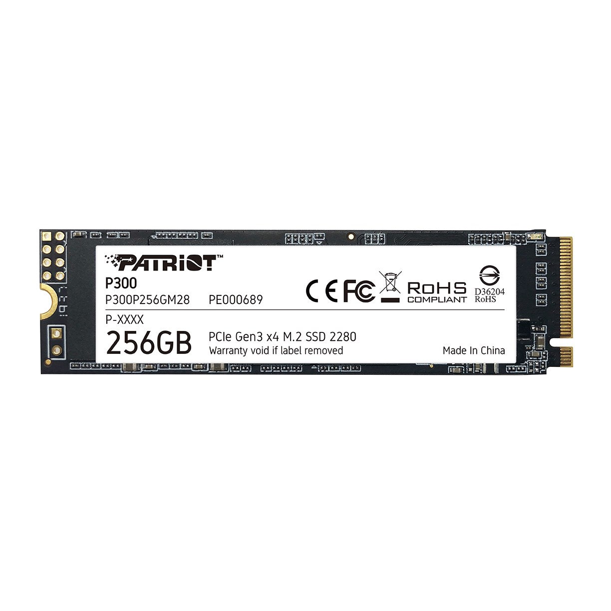 Patriot 256GB M.2 PCIe 3.0 SSD