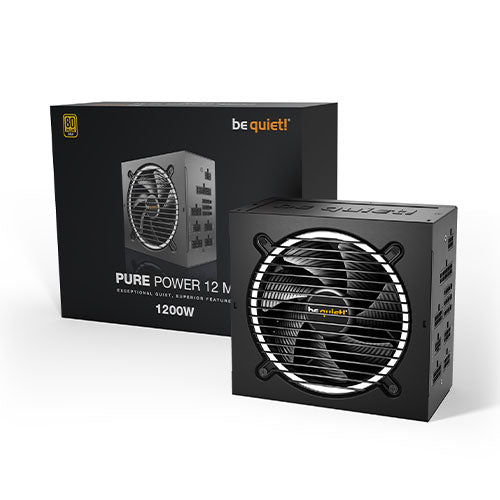 Be Quiet! 1200W Pure Power 12 M Fully Modular 80+ Gold ATX 3.0 PSU