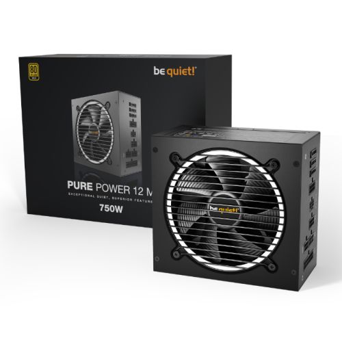 Be Quiet! 750W Pure Power 12 M Fully Modular 80+ Gold ATX 3.0 PSU