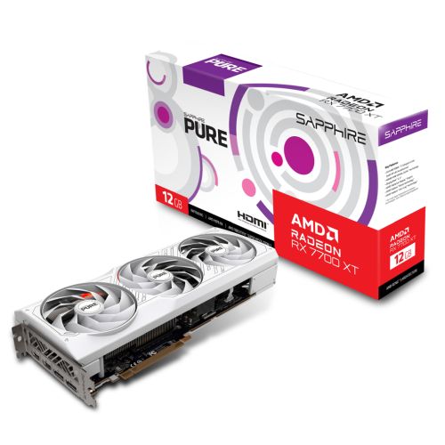 Sapphire PURE RX 7700 XT OC 12GB DDR6 Graphics Card