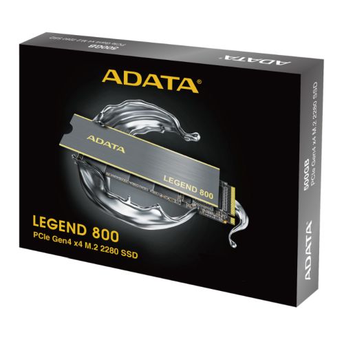 ADATA 500GB Legend 800 Gen4 M.2 NVMe SSD