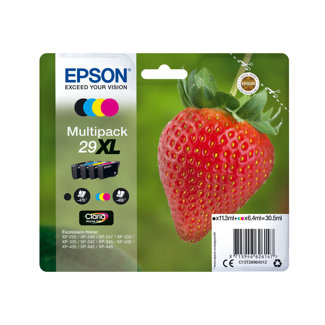 EPSON 29 Strawberry Ink Cartridges