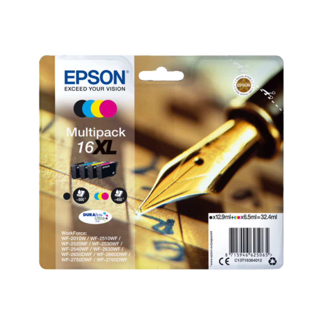 EPSON 16 Fountain Pen Ink Cartridges