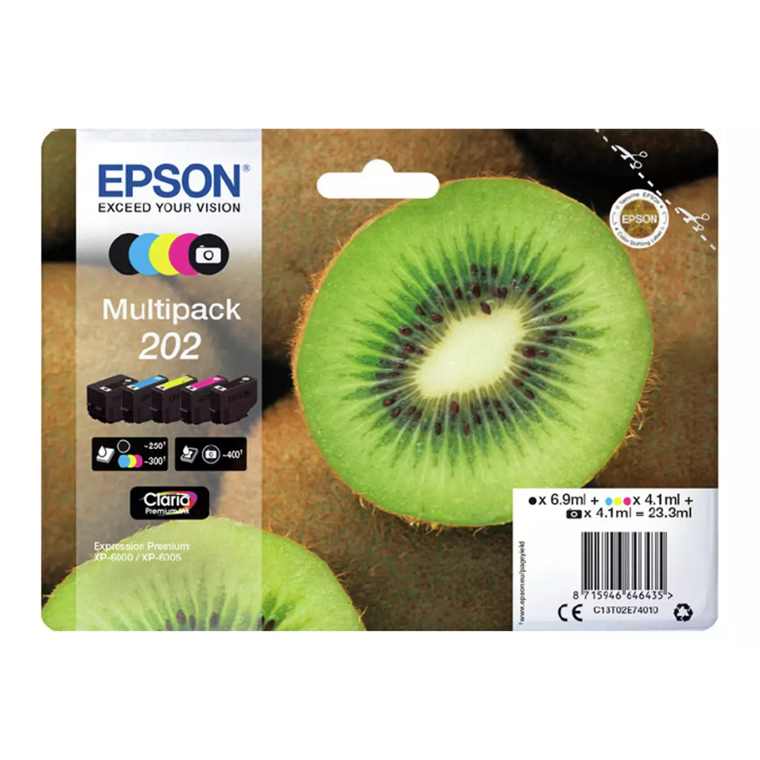 EPSON 202 Kiwi Ink Cartridges