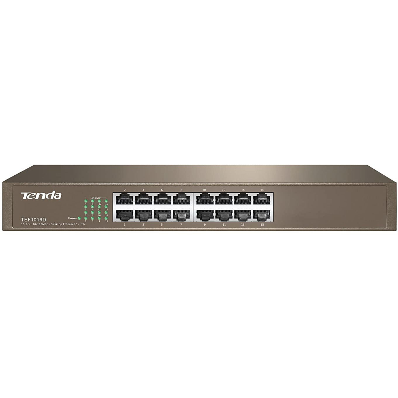Tenda 16-port desktop switch 10/100Mbps