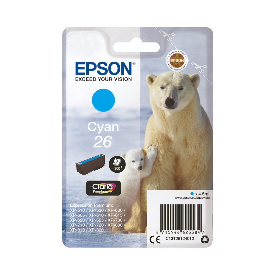 EPSON 26 Polar Bear Ink Cartridge