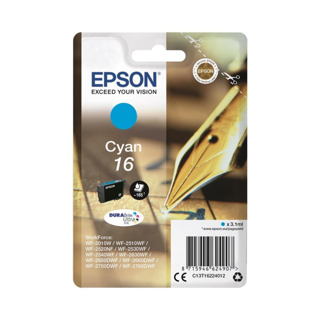 EPSON 16 Fountain Pen Ink Cartridges