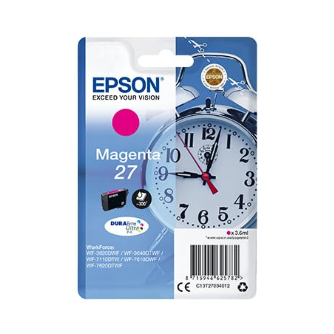 Epson 27 Alarm Clock Ink Cartridges