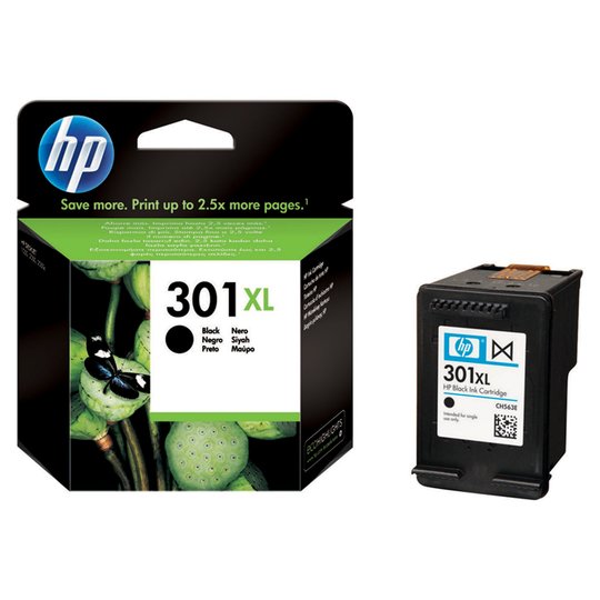 HP 301XL black ink Cartridge