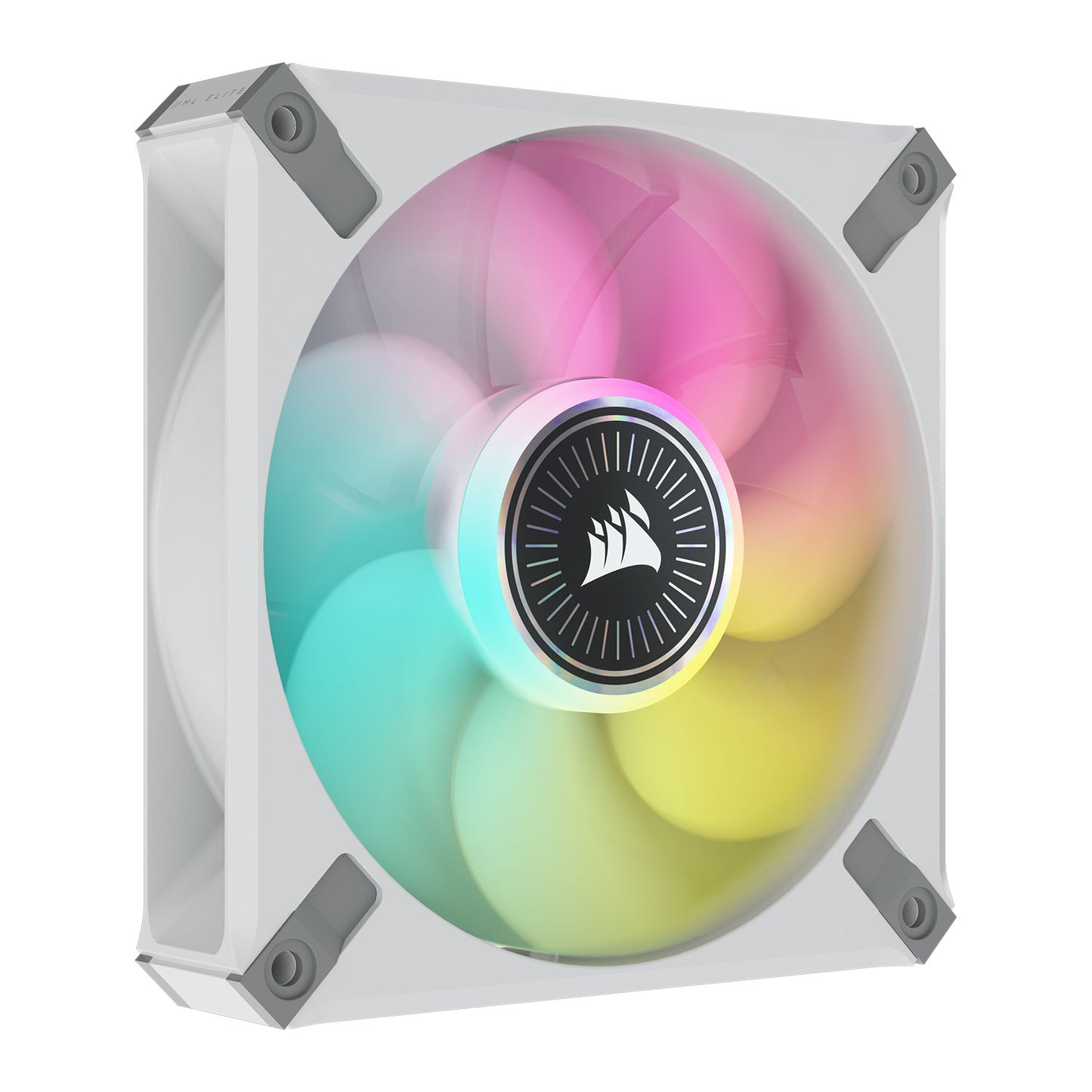 Corsair iCUE AF120 RGB ELITE Single Fan White