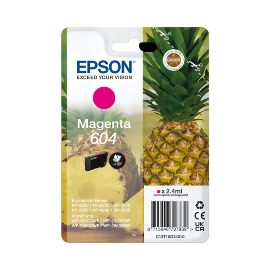 EPSON 604 Pineapple Ink Cartridges