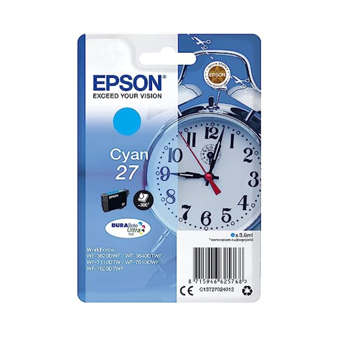 Epson 27 Alarm Clock Ink Cartridges