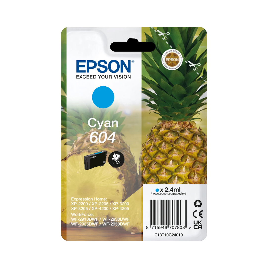 EPSON 604 Pineapple Ink Cartridges