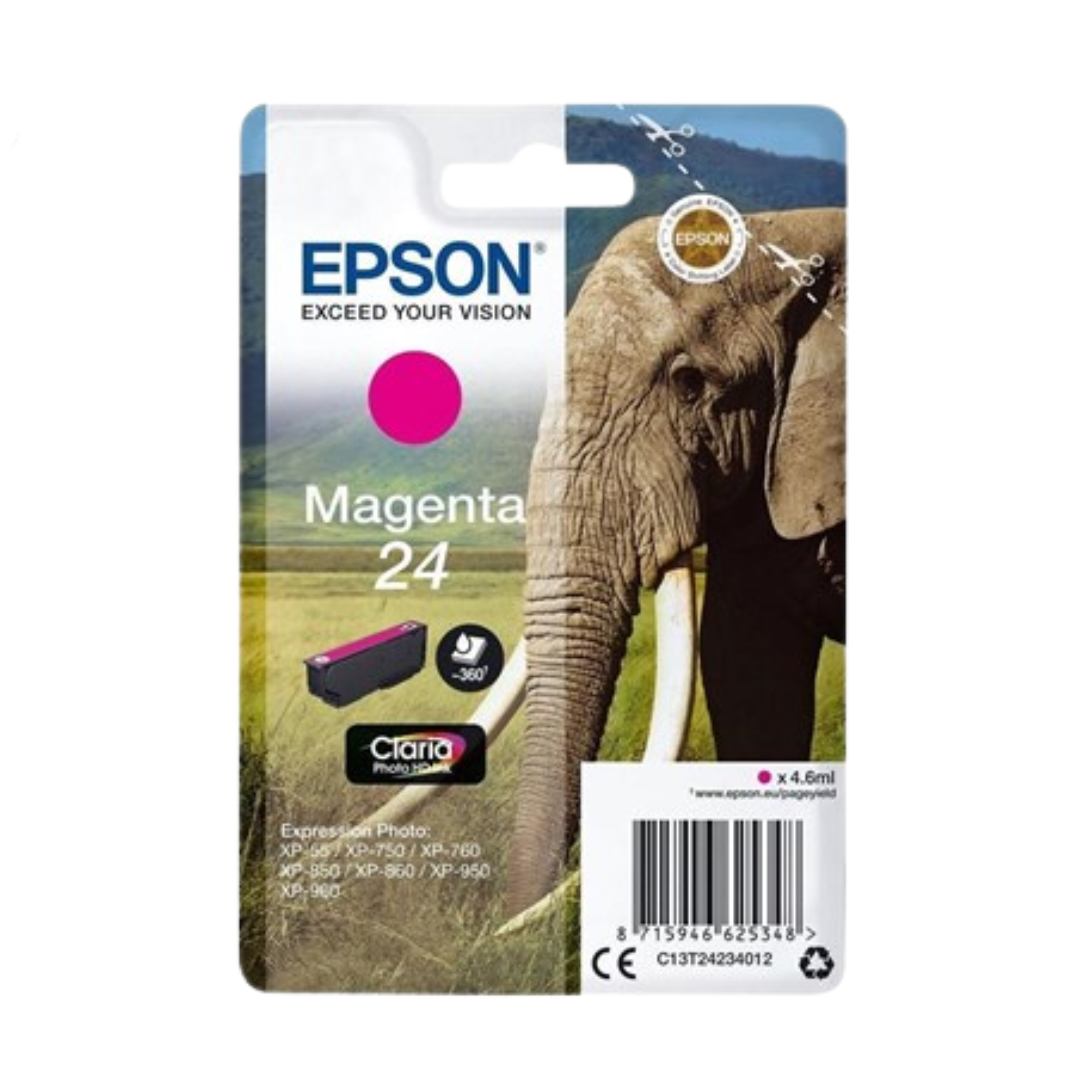 EPSON 24 Elephant Ink Cartridges