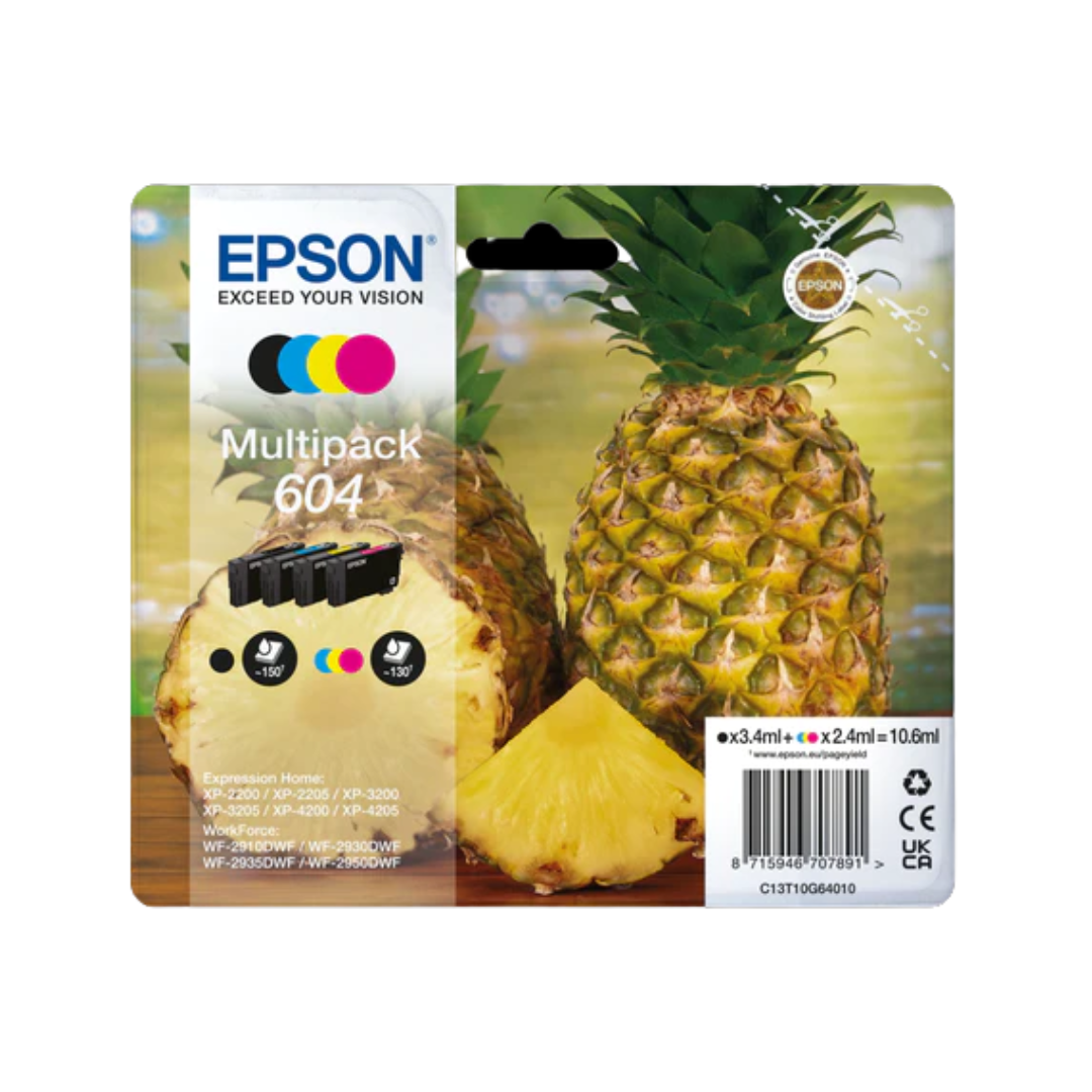 EPSON 604 Pineapple Ink Cartridges