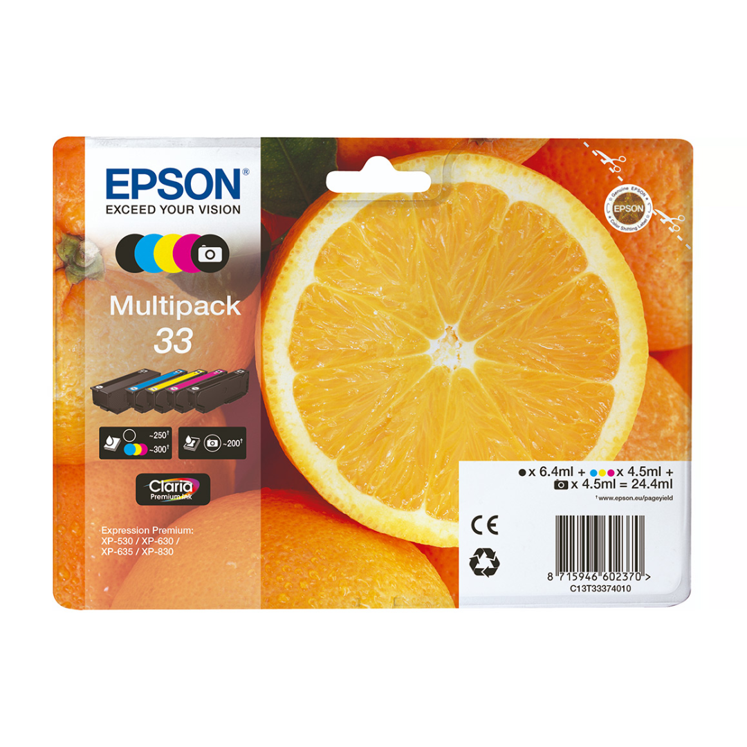 EPSON 33 Orange Ink Cartridge