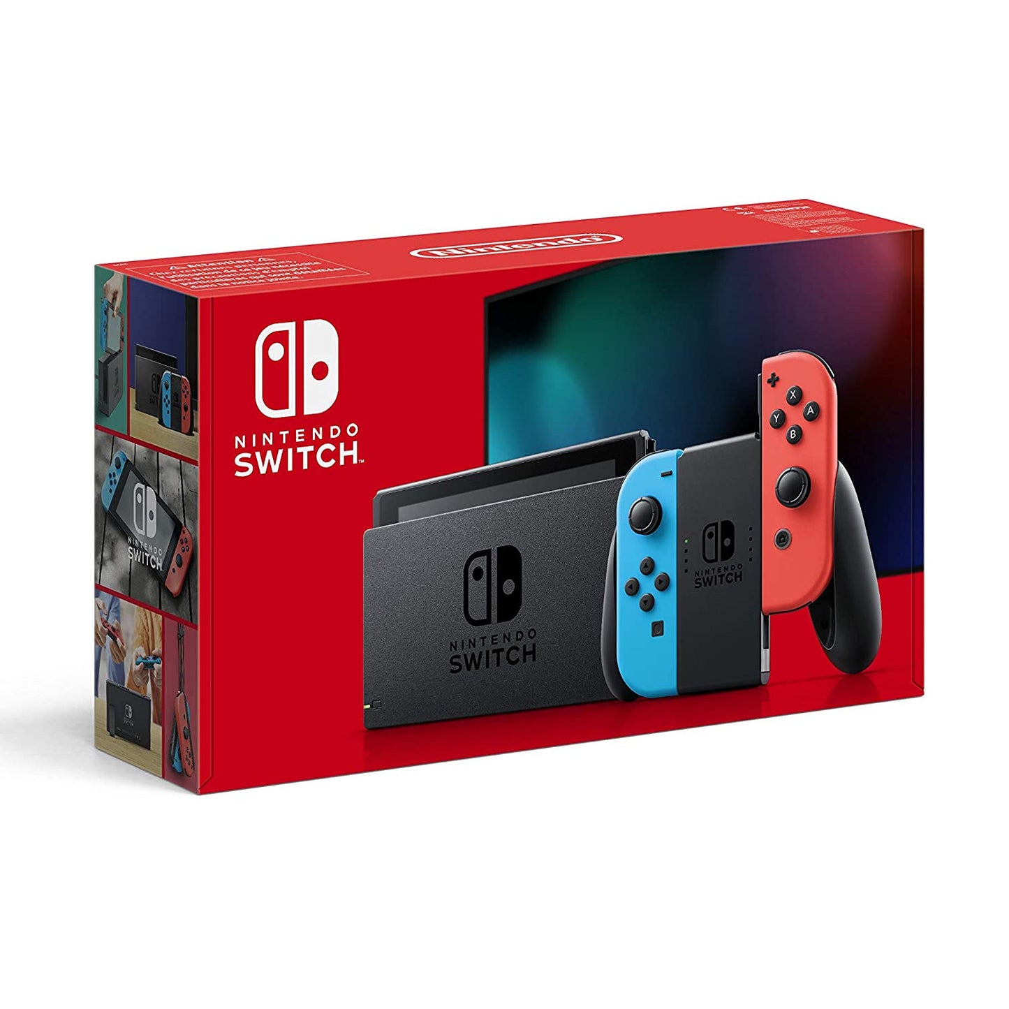 Nintendo Switch V2 Game Console - Neon With Improved Battery