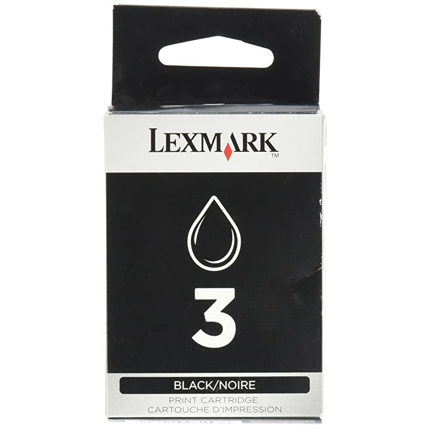 Lexmark 3 Black Ink Cartridge