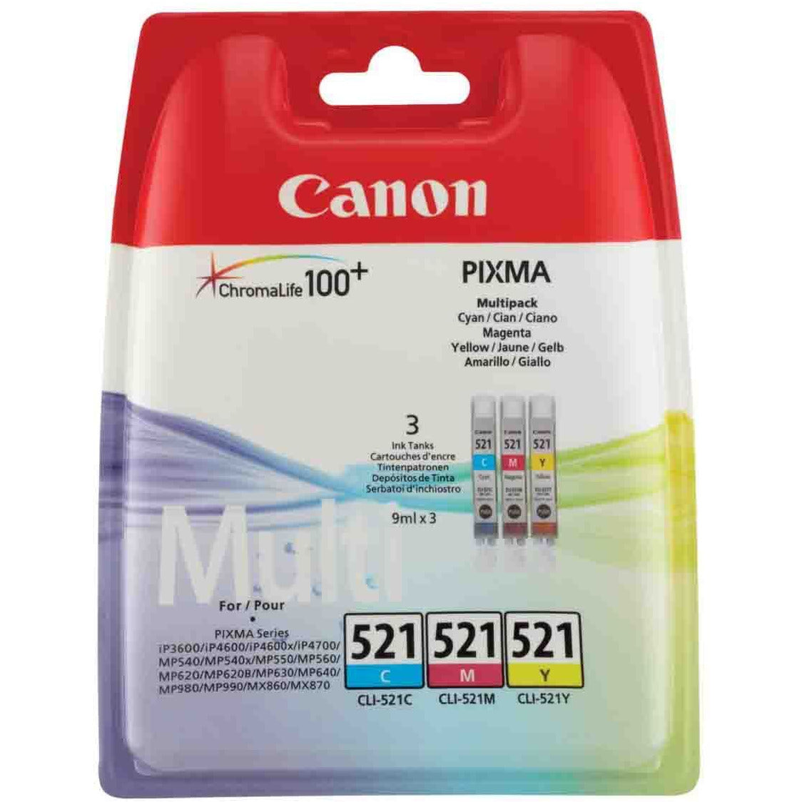 Canon 521 Ink Cartridges