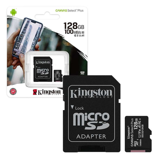 Kingston 128GB 100 MB/s with adaptor