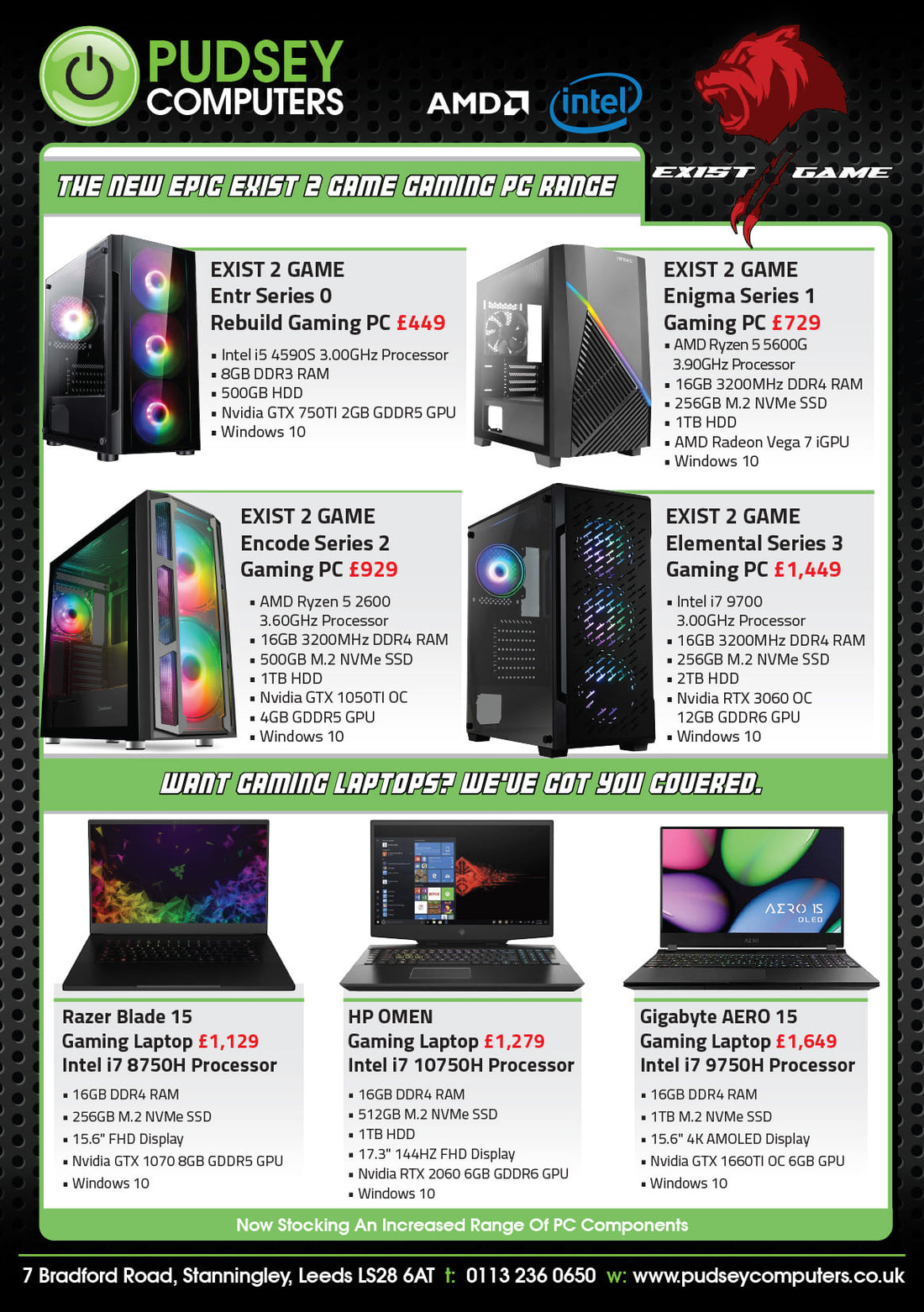 Gaming PCs in Store