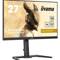 iiyama G-MASTER GB2795HSU-B1 27 inch Monitor, Full HD, 0.2ms, HDMI, DisplayPort, HDCP, USB Hubx4, Freesync, 280Hz, Speakers, Black, Internal PSU, Height Adjust, Pivot, VESA