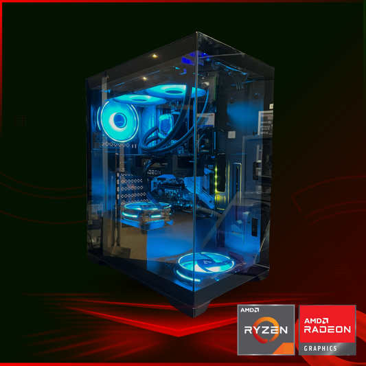 BearMetal Gaming Emperor Scorpion - Ryzen 5 5600, 16GB RAM, 1TB SSD, RX 6600, Gaming Desktop