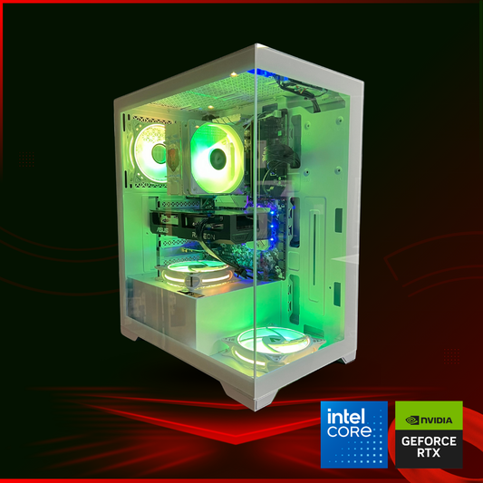 BearMetal Gaming Frozen Assasin - Intel i5 12400F, 8GB RAM, 1TB SSD, RTX 3060, Gaming Desktop