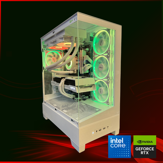 BearMetal Gaming Iceblaster- Intel i7 12700KF, 16GB RAM, 1TB SSD, RTX 5060 Ti, Gaming Desktop