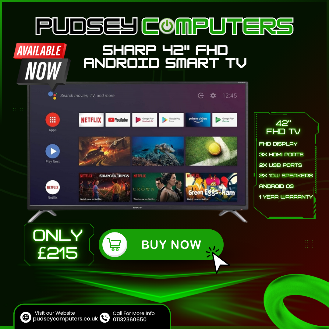 Sharp 42" FHD Android Smart TV