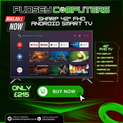 Sharp 42" FHD Android Smart TV