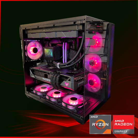 BearMetal Gaming Ironhide - Ryzen 7 7800X3D, 32GB RAM, 2TB SSD, RX 9070 XT, Gaming Desktop