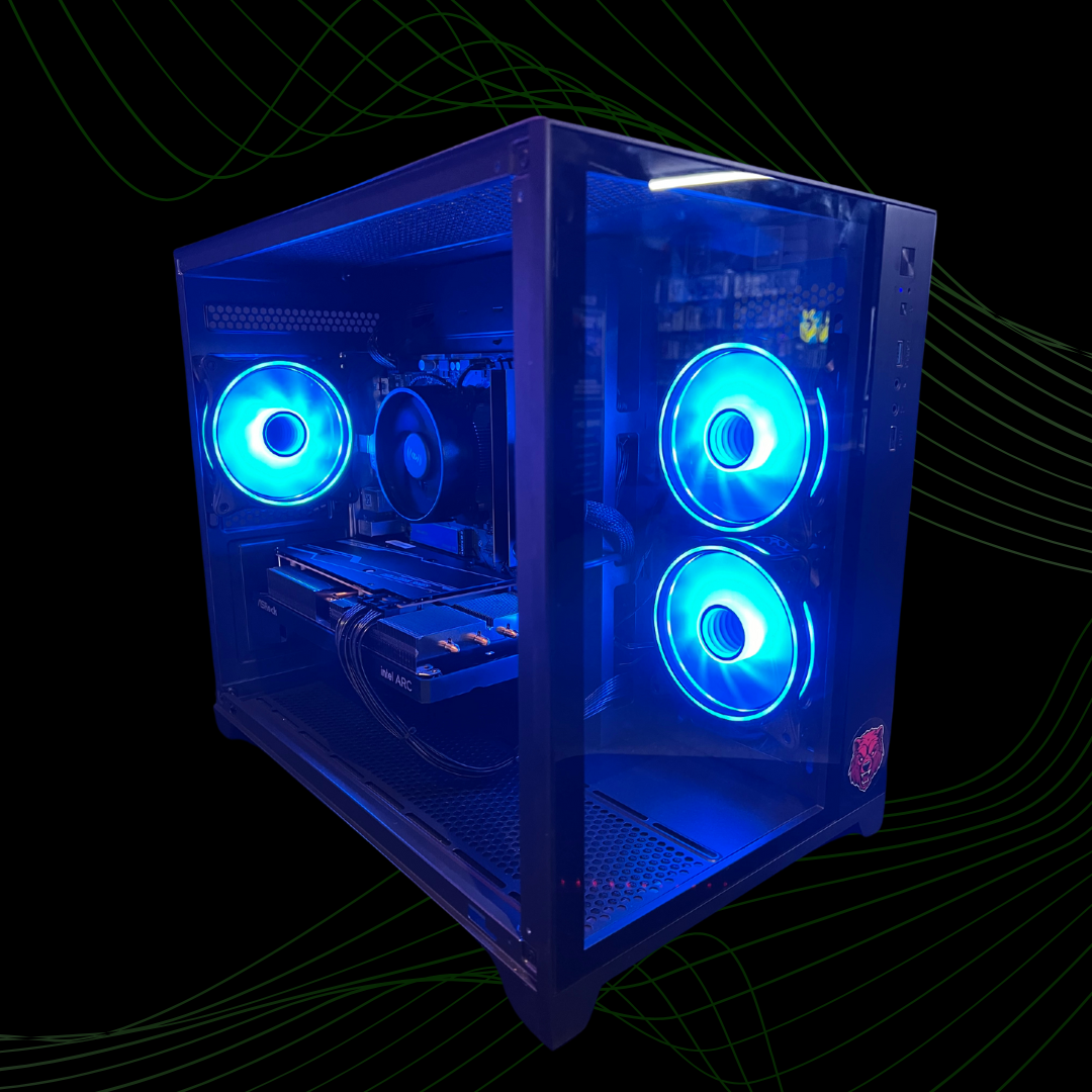 BearMetal Basics B3 - AMD Ryzen 5 4500, 16GB RAM, 1TB SSD, Arc A750 Graphics, Gaming Desktop