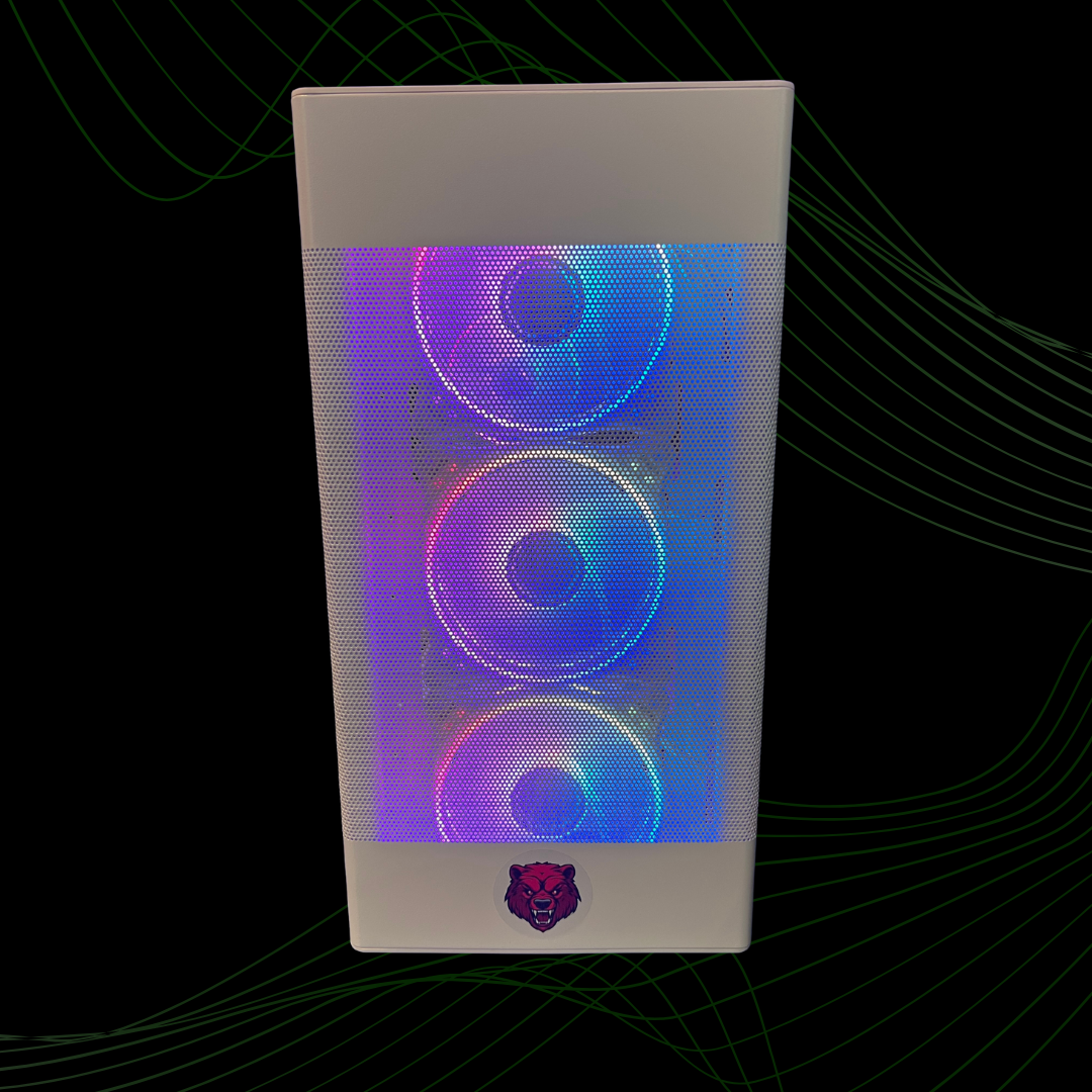 BearMetal Basics B2 - Intel i3 12th Gen, 16GB RAM, 512GB SSD, Arc A580 Graphics, Gaming Desktop