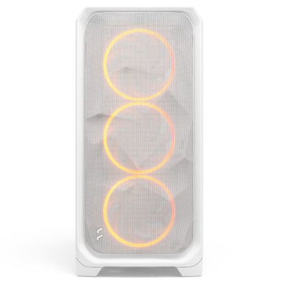 Fractal Design Meshify 3 XL (White RGB TG Clear) Case