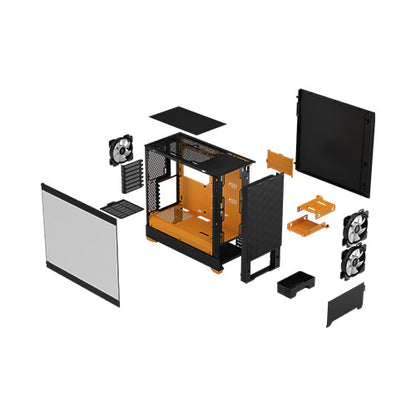 Fractal Design Pop Air RGB (Orange Core TG) Gaming Case